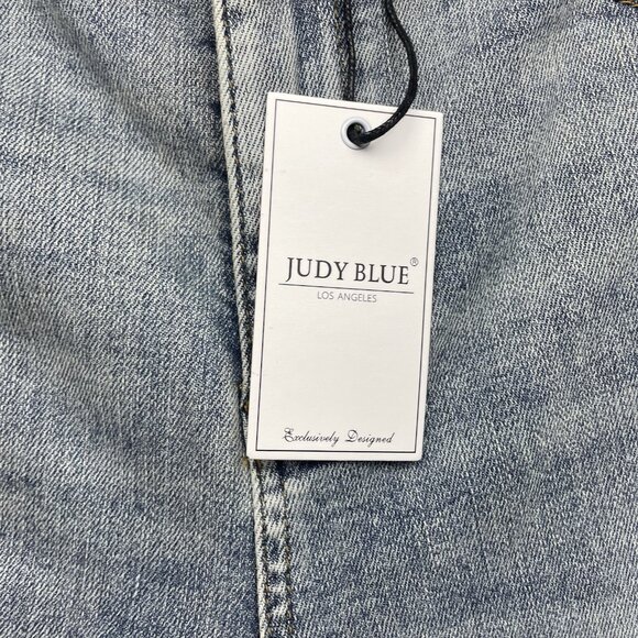 Judy Blue Women Jeans 11/30 Blue High Waisted Flare Denim JB88855 DK Boho - Picture 7 of 13